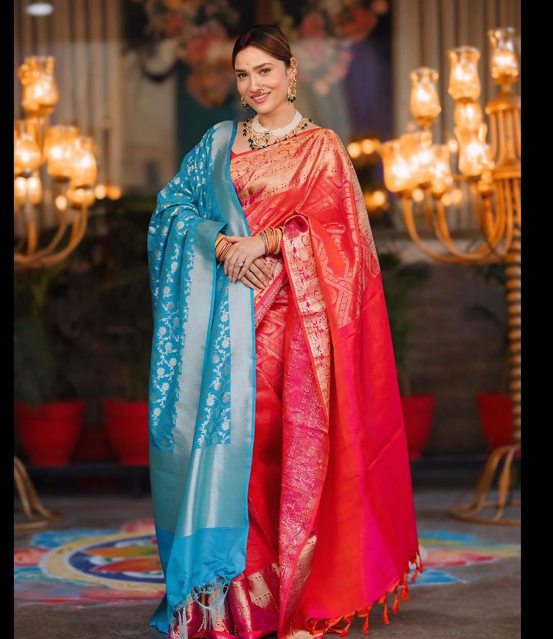 Gudi Padwa is just around the corner, and who better than Ankita Lokhande to take ethnic outfit inspiration from? Ankita never disappoints when it comes to giving fashion goals