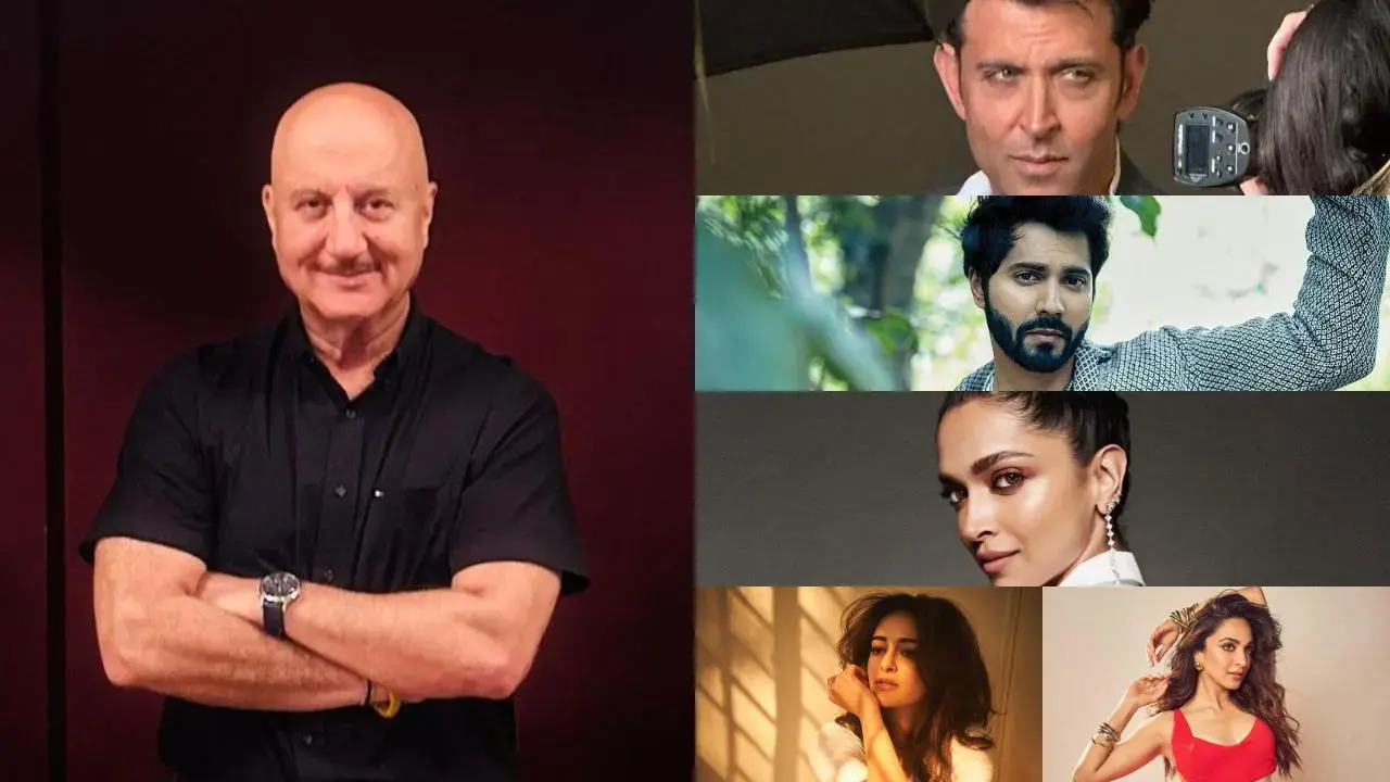 Actors who have trained under Anupam Kher