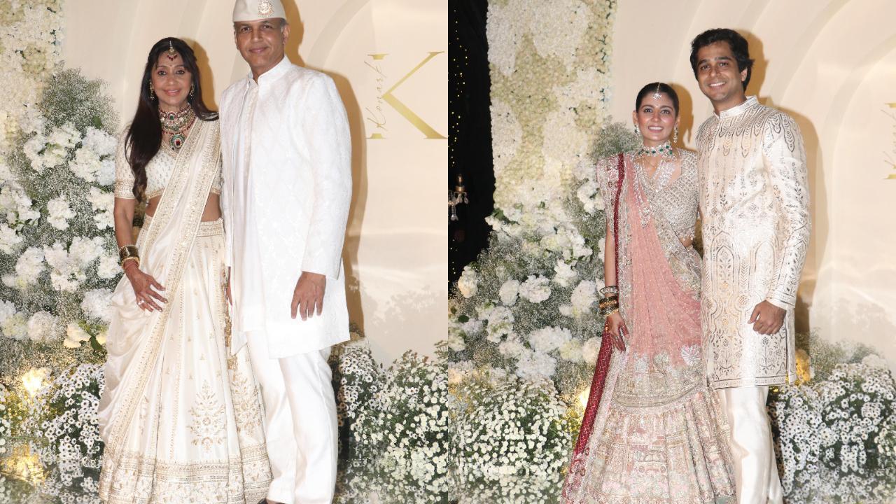 Ashutosh Gowarikar’s son Konark & Niyati Kanakia tie the knot in dreamy ceremony