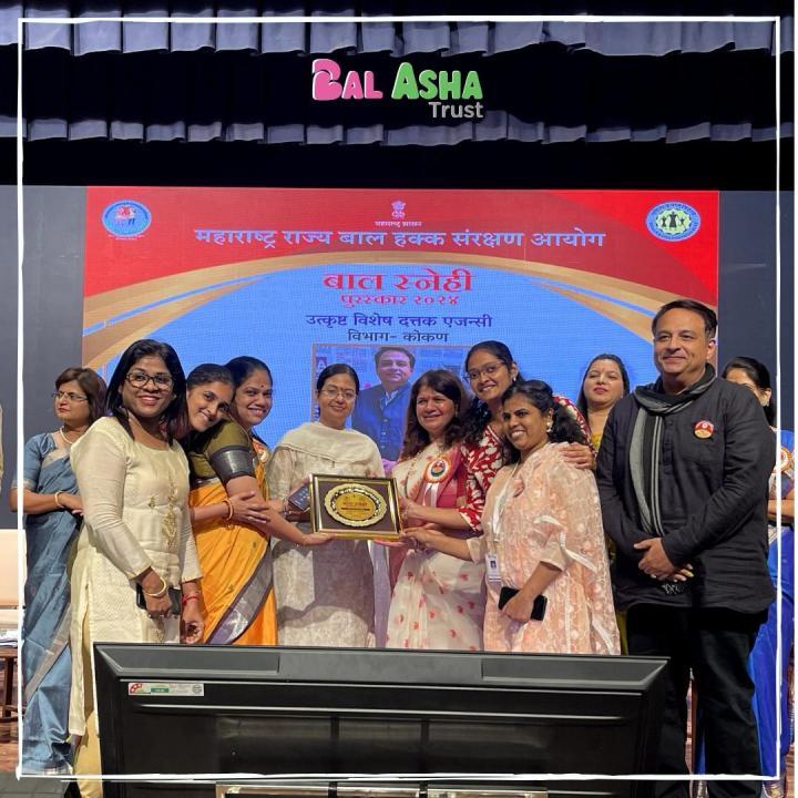 Bal Asha Trust honoured with Bal Snehi Award 2024 for its outstanding work in child welfare
