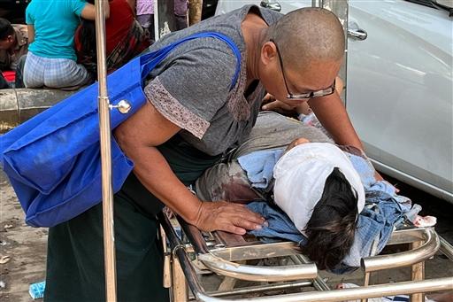 Eyewitnesses described chaotic scenes in malls, with people running in panic, escalators jammed with individuals moving in the wrong direction, and loud crashing sounds. The US Geological Survey and Germany's GFZ Centre for Geosciences reported that the earthquake’s epicentre was in Myanmar at a shallow depth of 10 kilometres.