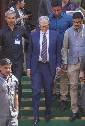 He is scheduled to meet Andhra Pradesh Chief Minister N Chandrababu Naidu on Wednesday afternoon to discuss the foundation’s collaboration with the state in education, health, and agriculture. Agreements related to these sectors are expected to be signed during the meeting, according to an official release.