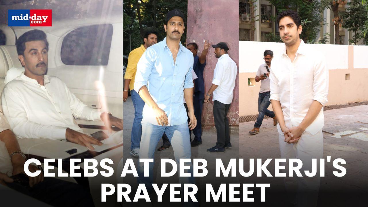 Ayan Mukerji urges papz to avoid clicking celebs at father's prayer meet