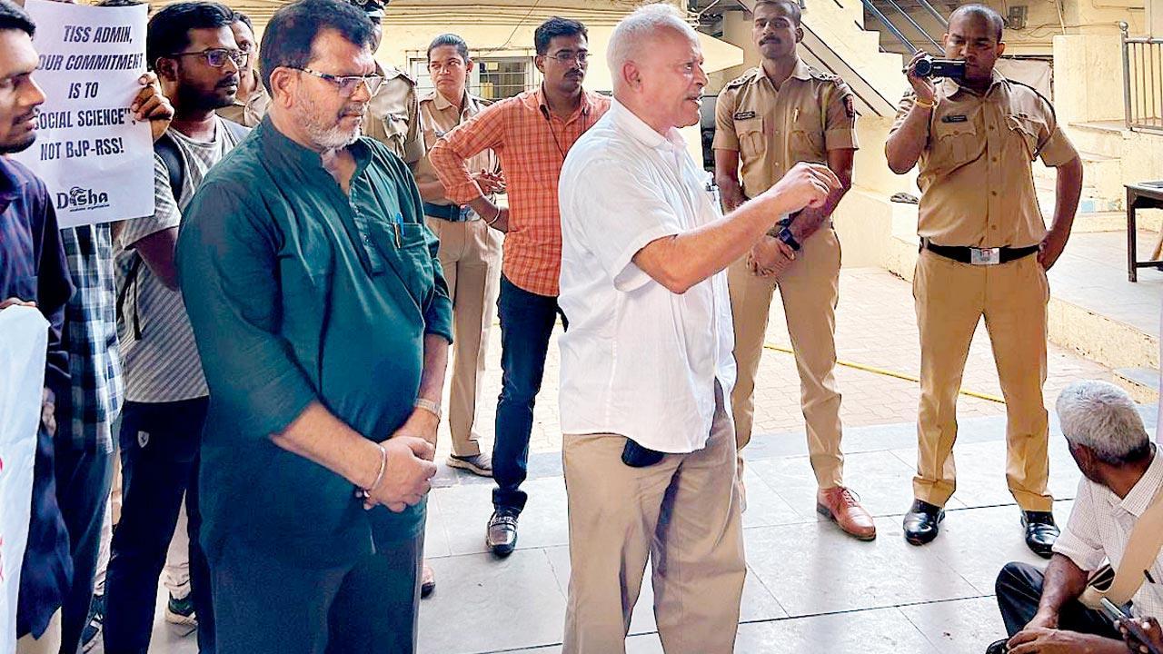 Mumbai: Cops detain TISS students, activists protesting ‘anti-student’ policies