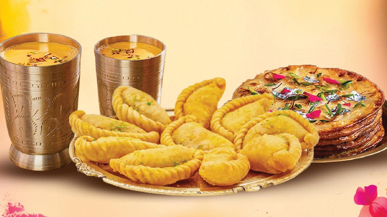 Momo Cafe, Courtyard by MarriottMomo Café at Courtyard by Marriott Mumbai International Airport is offering a grand Holi feast that showcases the diverse flavours of India. The culinary journey begins with refreshing welcome drinks like Kokum Sherbet and Kesar Chaas. Appetizers include Kothimbir Vadi, Goan Rava Fried Prawns, Mini Dabeli Sliders, and Rajasthani Ghewar Chaat. Live counters feature Undhiyu with Thepla/Rotis and classic Pav Bhaji. For the main course, guests can savour Laal Maas with Bajra Roti, Goan Prawn Curry, Dal Baati Churma Trio, Gujarati Kadhi with Khichdi, and Masala Bhindi. The feast concludes with desserts like Shrikhand in Kesar, Mango, and Pistachio flavours, Puran Poli, and Mohanthal. This is a comprehensive Holi experience, perfect for those who want to explore a wide range of Indian regional cuisines
Contact: 022 6136 9999