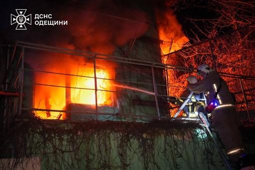 A Russian drone attack on a civilian building in Bogodukhiv, Kharkiv, resulted in three fatalities and seven injuries. In Odesa, drone strikes caused fires affecting industrial buildings, a service station, solar panels, and an auto parts store.