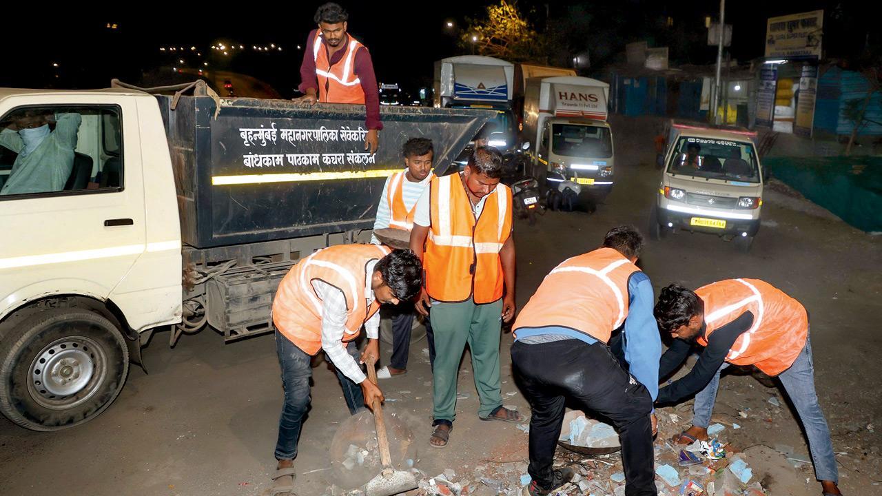 BMC clears 118.5 tonnes of debris from Mumbai highways in special drive