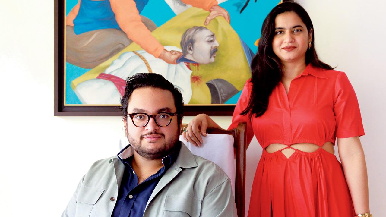 Founders Keshav Mahendru and Dhwani Gudka