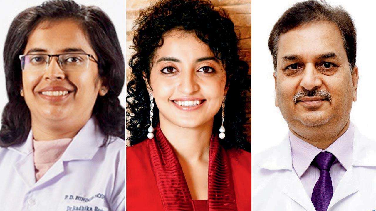 Dr Radhika Banka; Roohi Punjabi and Dr (Col) SP Rai