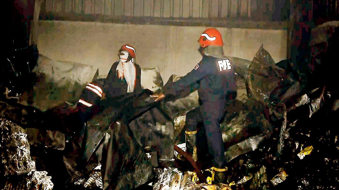 Shanties, shops gutted in fire in Delhi’s Dwarka