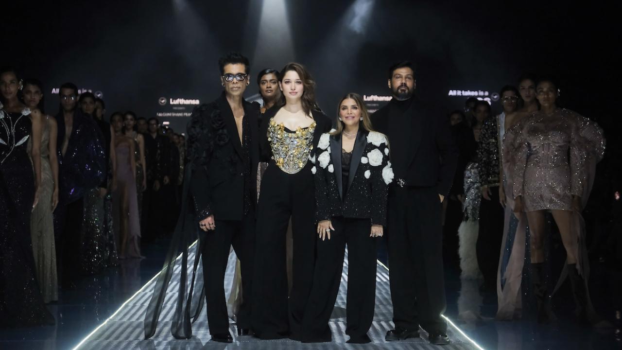 Here are some glimpses from the closing show of Day 3 at Lakmé Fashion Week X FDCI 2025