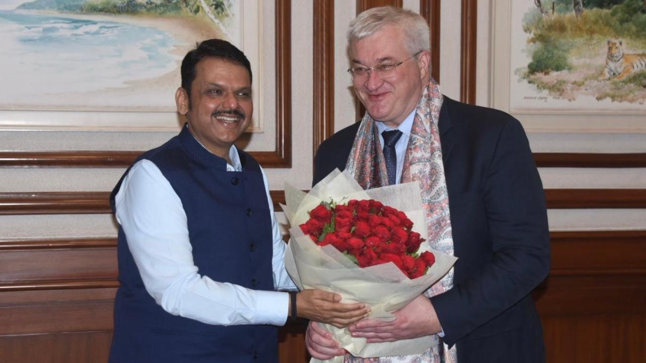 In Photos: Maharashtra CM Devendra Fadnavis meets Ukraine's Foreign Minister