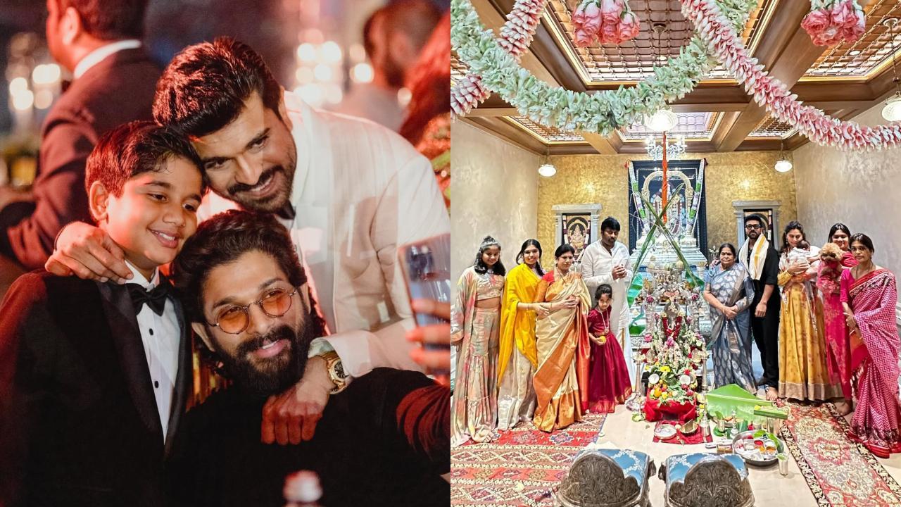 Ram Charan's family diaries: From quick getaways to happy moments