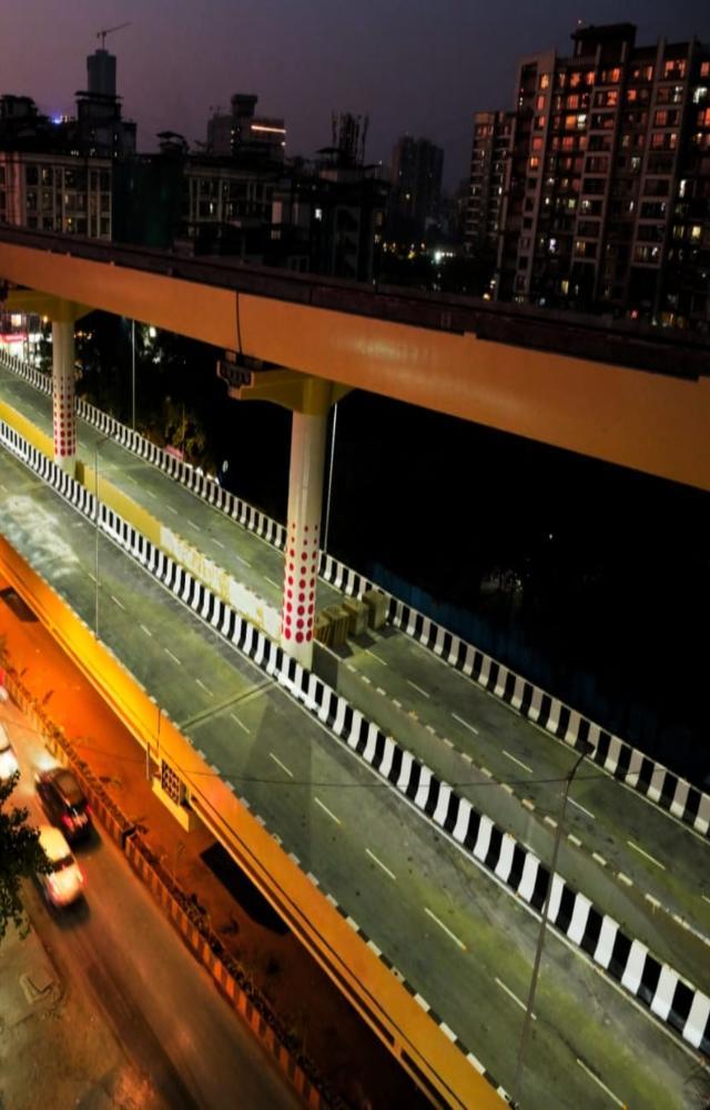Check out the new double-decker flyover at Mira-Bhayander