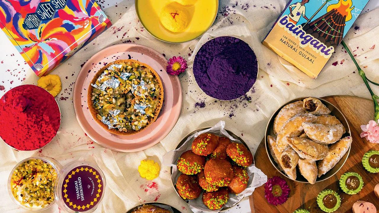 holi festival of colours food