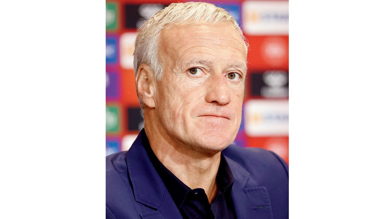 France coach Didier Deschamps