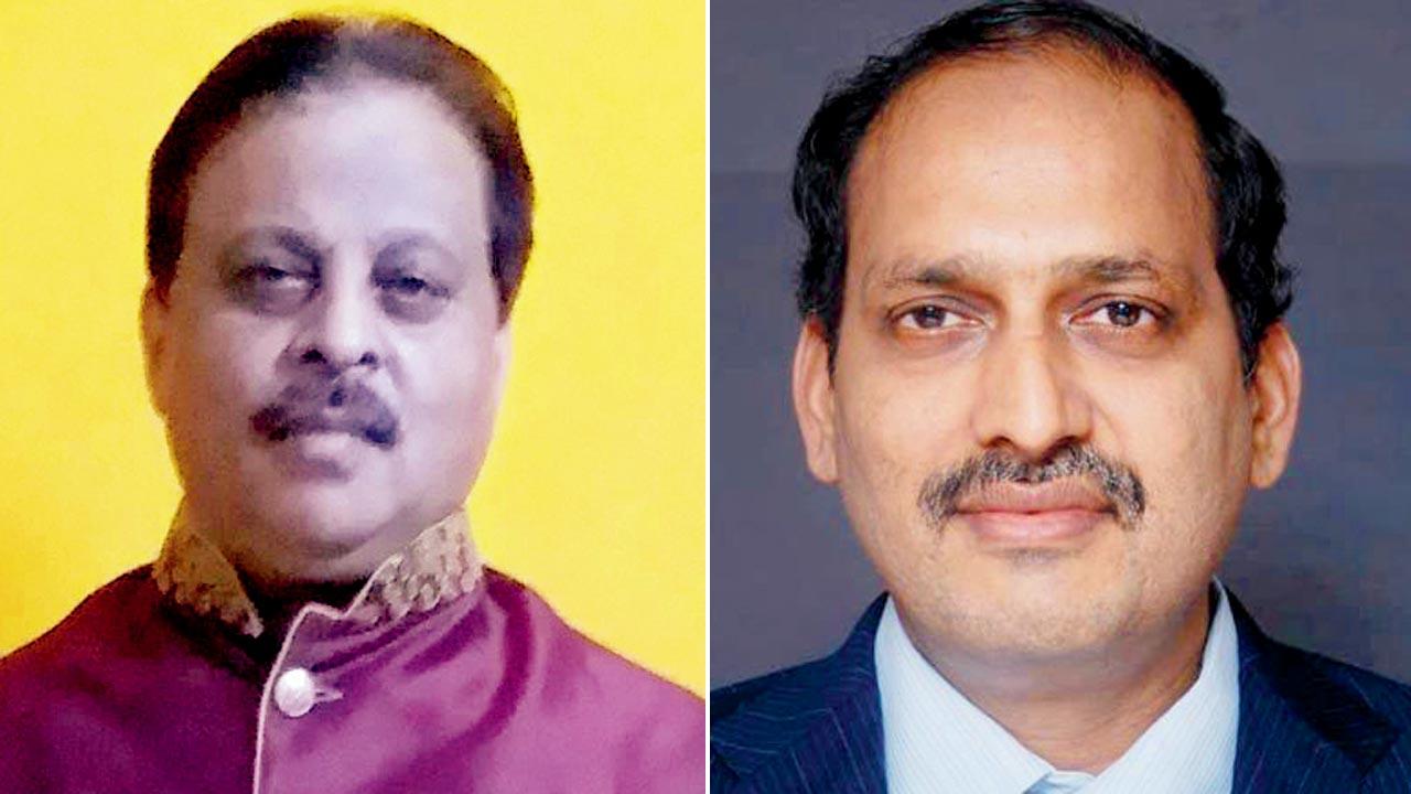 Advocate Godfrey Pimenta, a MahaRERA practitioner and trustee of the Watchdog Foundation; (right) CA Ramesh Prabhu, founder-chairman of the Maharashtra Societies Welfare Association