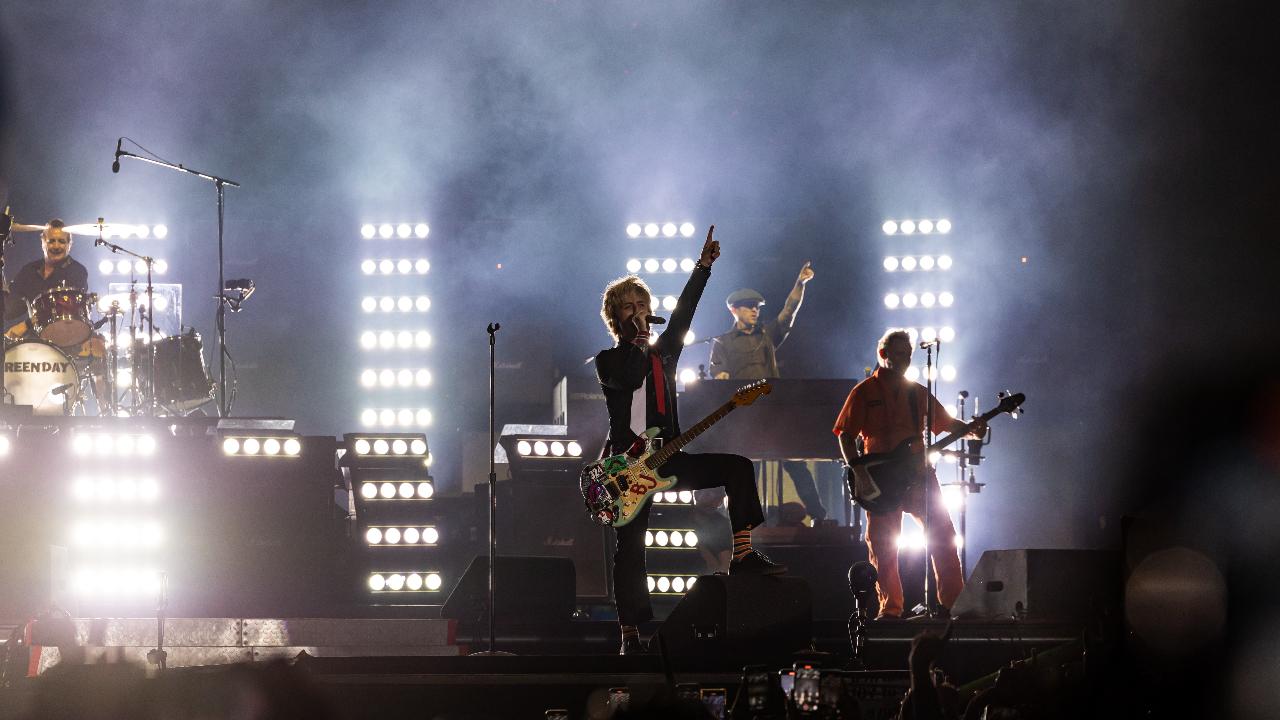 In what was one of the most-anticipated performances of Lollapalooza India 2025, Green Day took to the stage and performed their heart out