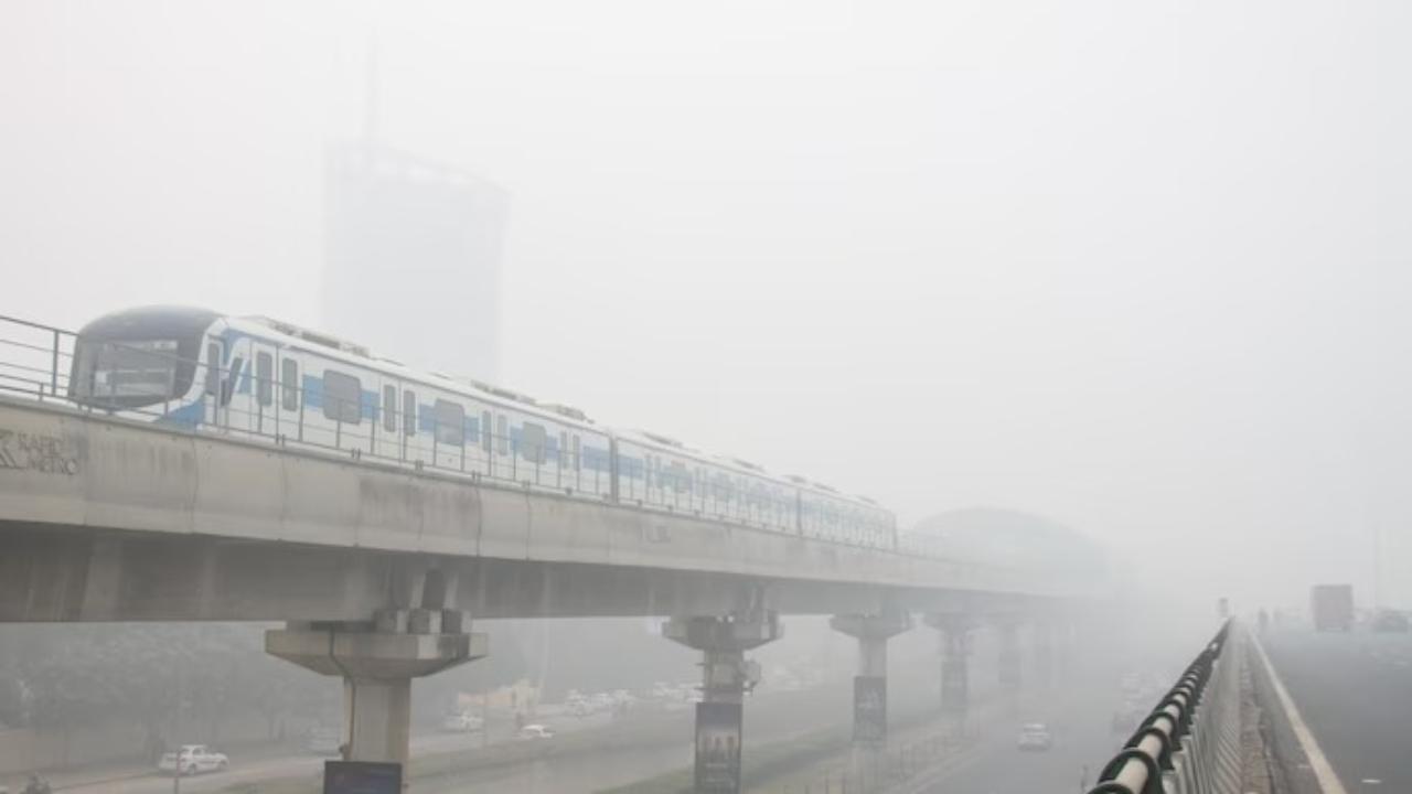 The level dropped from an average of 54.4 micrograms per cubic meter in 2023 to 50.6 micrograms per cubic meter in Gurgaon
