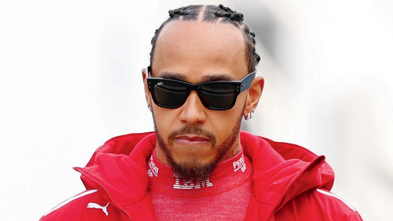 Ferrari driver Lewis Hamilton