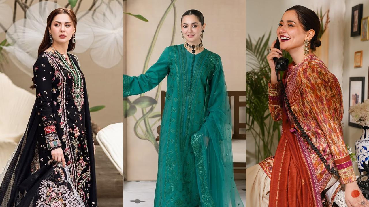 13 stunning suit sets right from your very own Hala urf Hania Aamir's wardrobe
