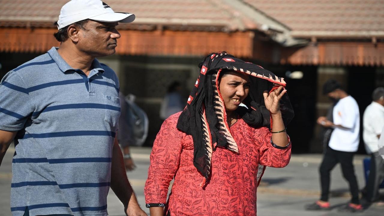 The maximum temperature is likely to soar up to 38 degrees Celsius on Tuesday
