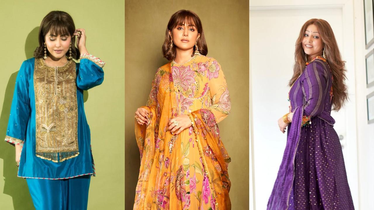 Hina Khan's stunning traditional lookbook to slay at every iftar party