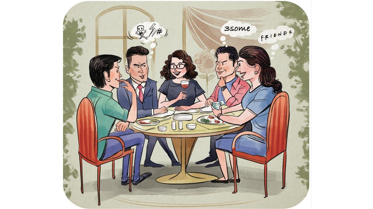 I went on a blind date with 5 people…