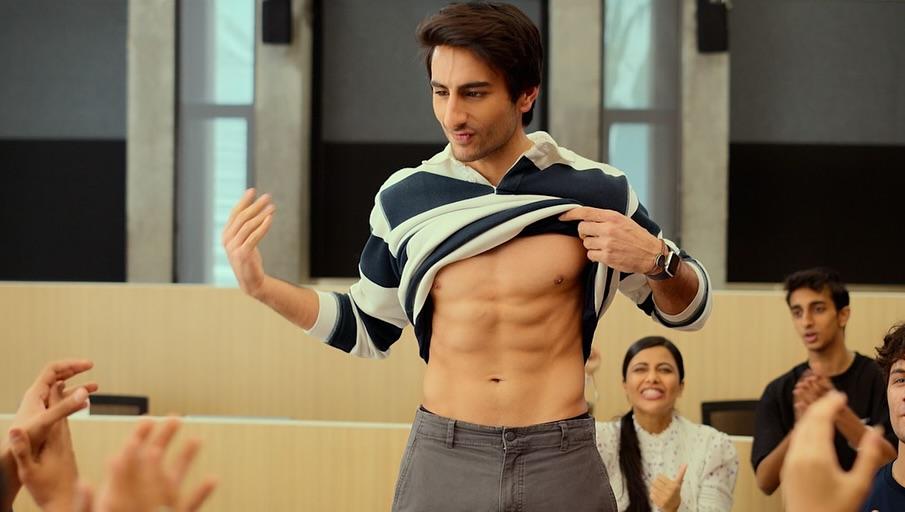 This picture is a screen grab from his upcoming film Naadaniya, and it will definitely make you drool!