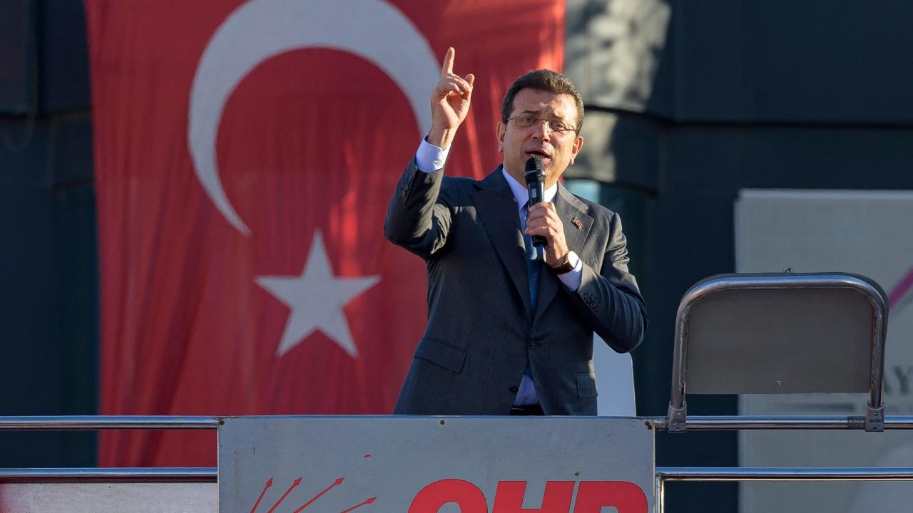 The arrest came during a search of Imamoglu's home, but it was not immediately clear if police confiscated anything at the site