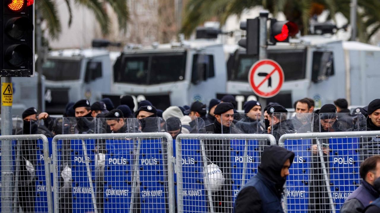 Critics say the crackdown follows significant losses by Erdogan's ruling party in local elections last year amid growing calls for early national elections. Government officials insist that the courts operate independently and reject claims that legal actions against opposition figures are politically motivated