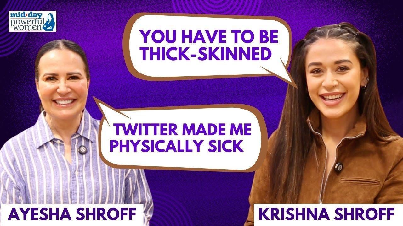Krishna and Ayesha Shroff on dealing with social media trolls | Women's Day 2025