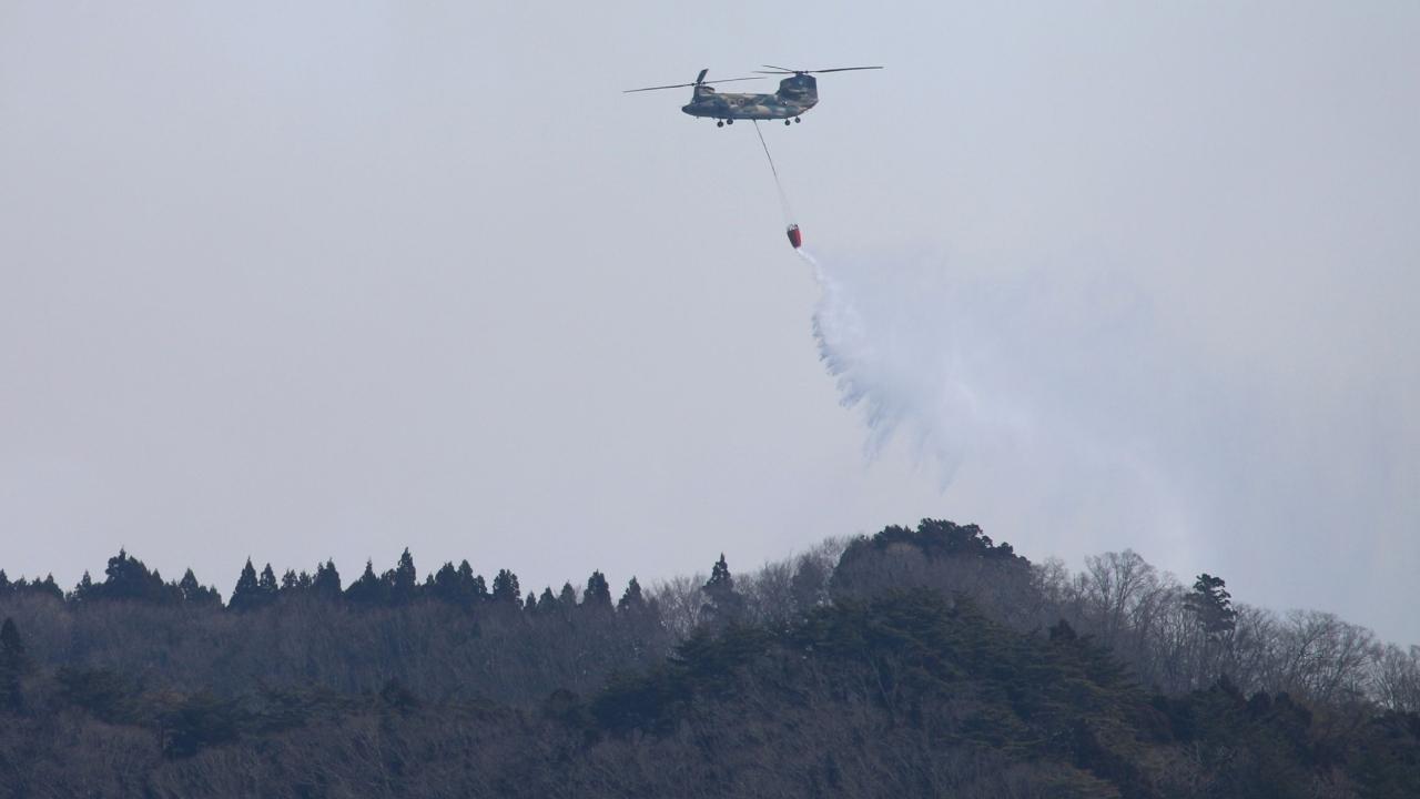 IN PHOTOS: Massive forest fire breaks out in Japan, hundreds evacuated