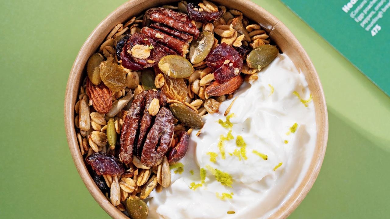 Key lime granola