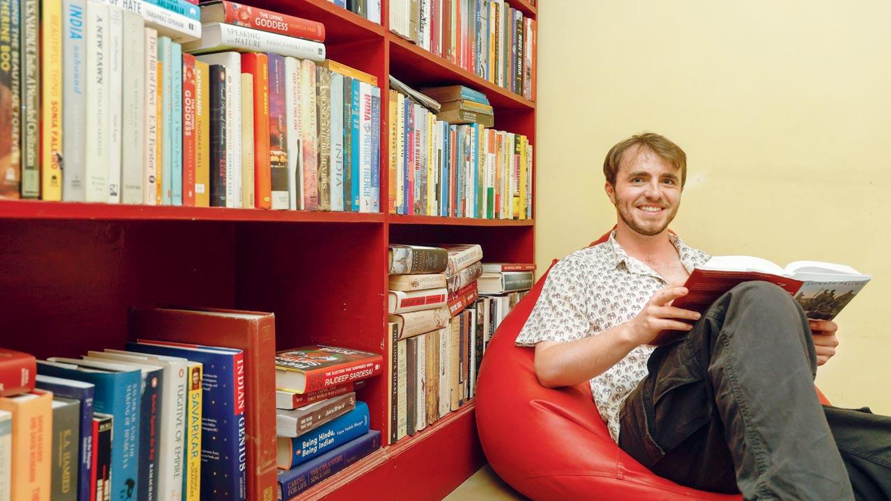 Sam, born to India-based Scottish historian William Dalrymple and artist Olivia Fraser, raised in Delhi, is a scholar, writer, multi-media producer and peace activist. Pic/Nishad Alam