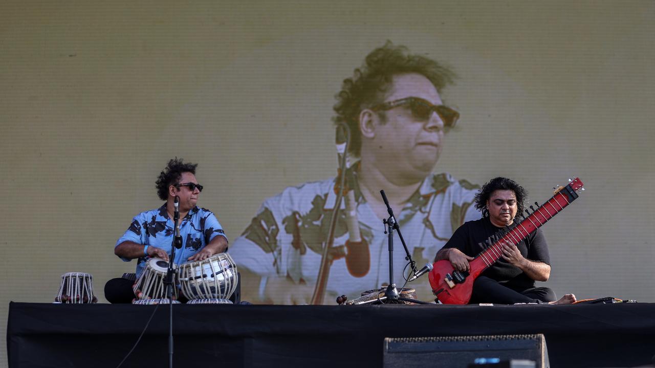 The day started with many India artists including celebrated sitar maestro Niladri Kumar who performed with his band mesmerising audiences with his unique skills and sound