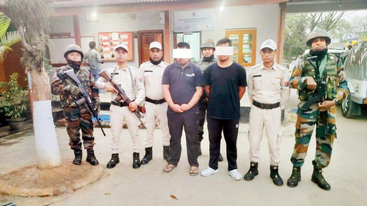 Manipur: 2 Meitei outfit members arrested