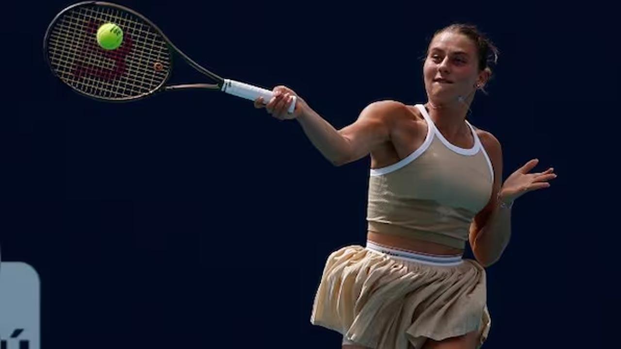 Ukraine’s Kostyuk raises eyebrows after beating Blinkova with underarm serve