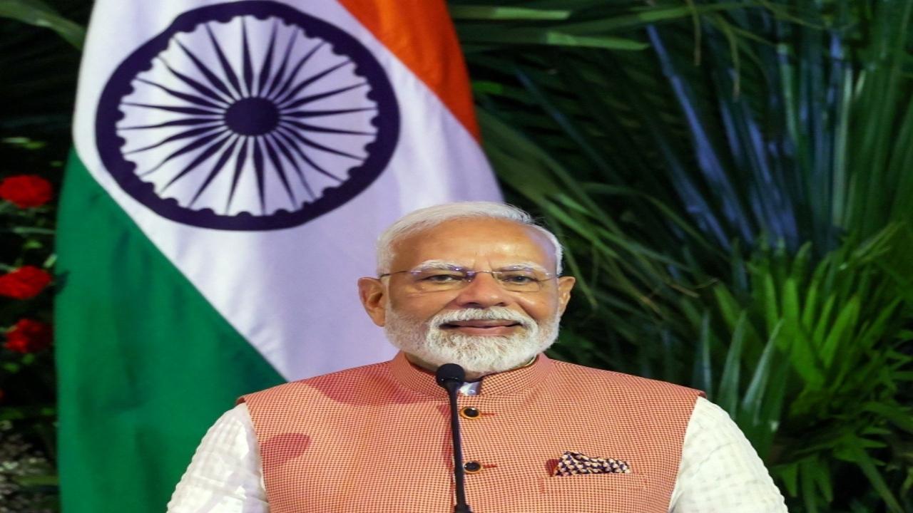 PM Modi is in a two-day visit to Mauritius to attend the National Day celebrations of the country as the chief guest