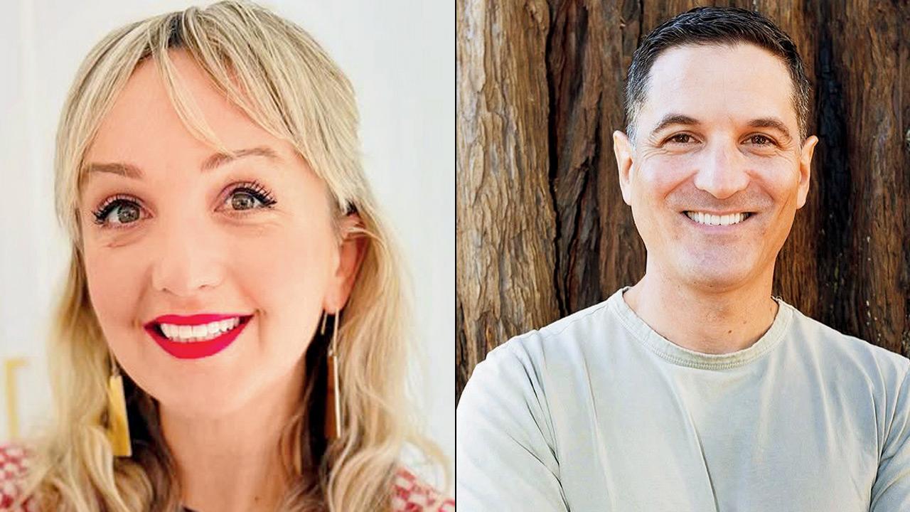 Mindy Thomas and Guy Raz. Pics courtesy/Instagram