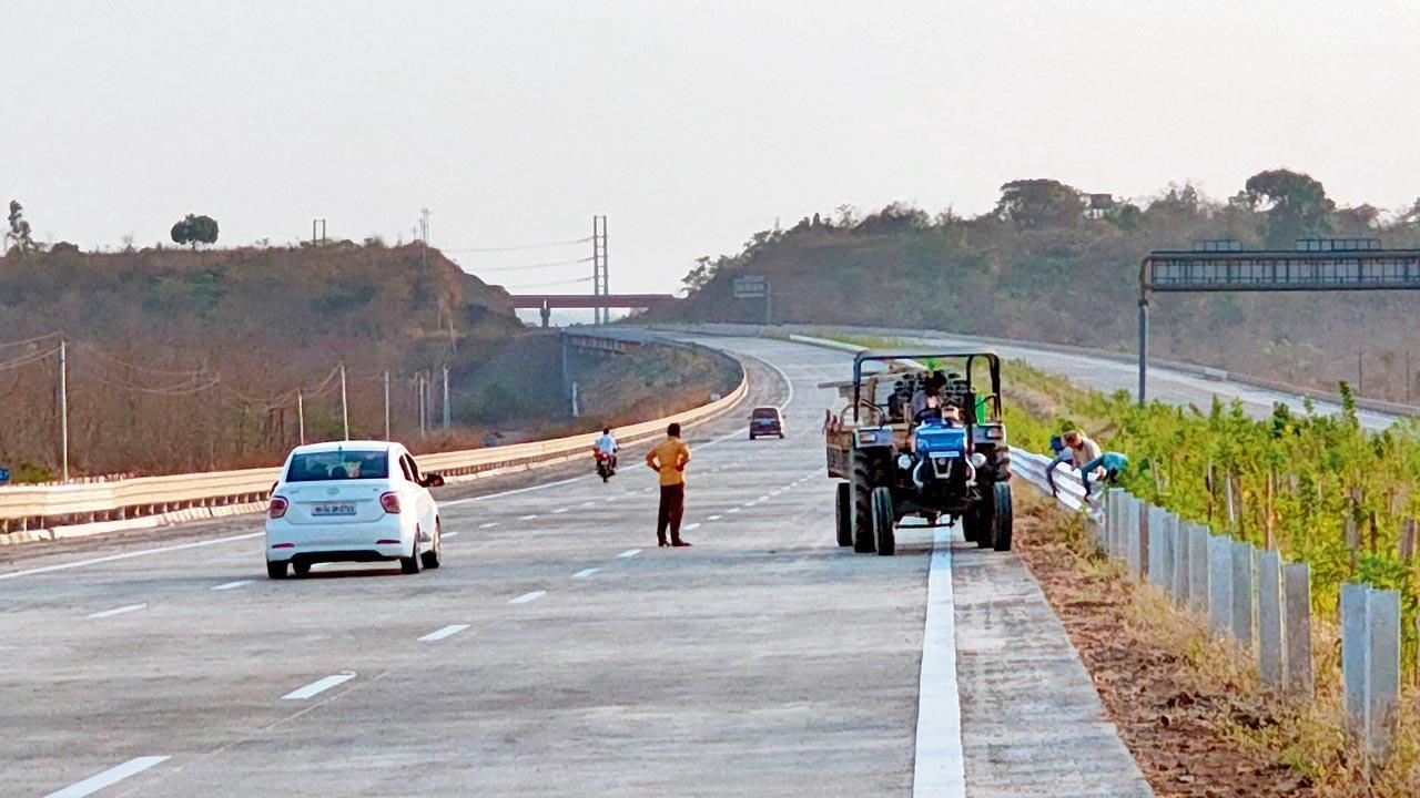 Motorists raising hell on yet-to-open stretch of Samruddhi Highway