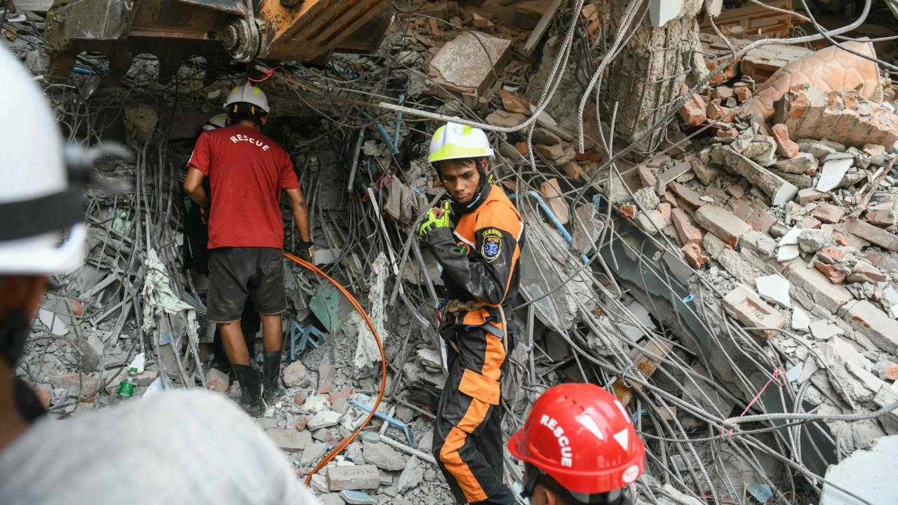 In neighbouring Thailand, the quake rocked the greater Bangkok area, home to some 17 million people, many of whom live in high-rise buildings, and other parts of the country