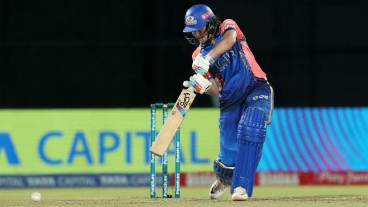 Nat Sciver-Brunt is the Mumbai Indians' leading scorer, with 493 runs at an average of 70.42 and a strike rate of 156.50. She is the top run-getter in WPL 2025