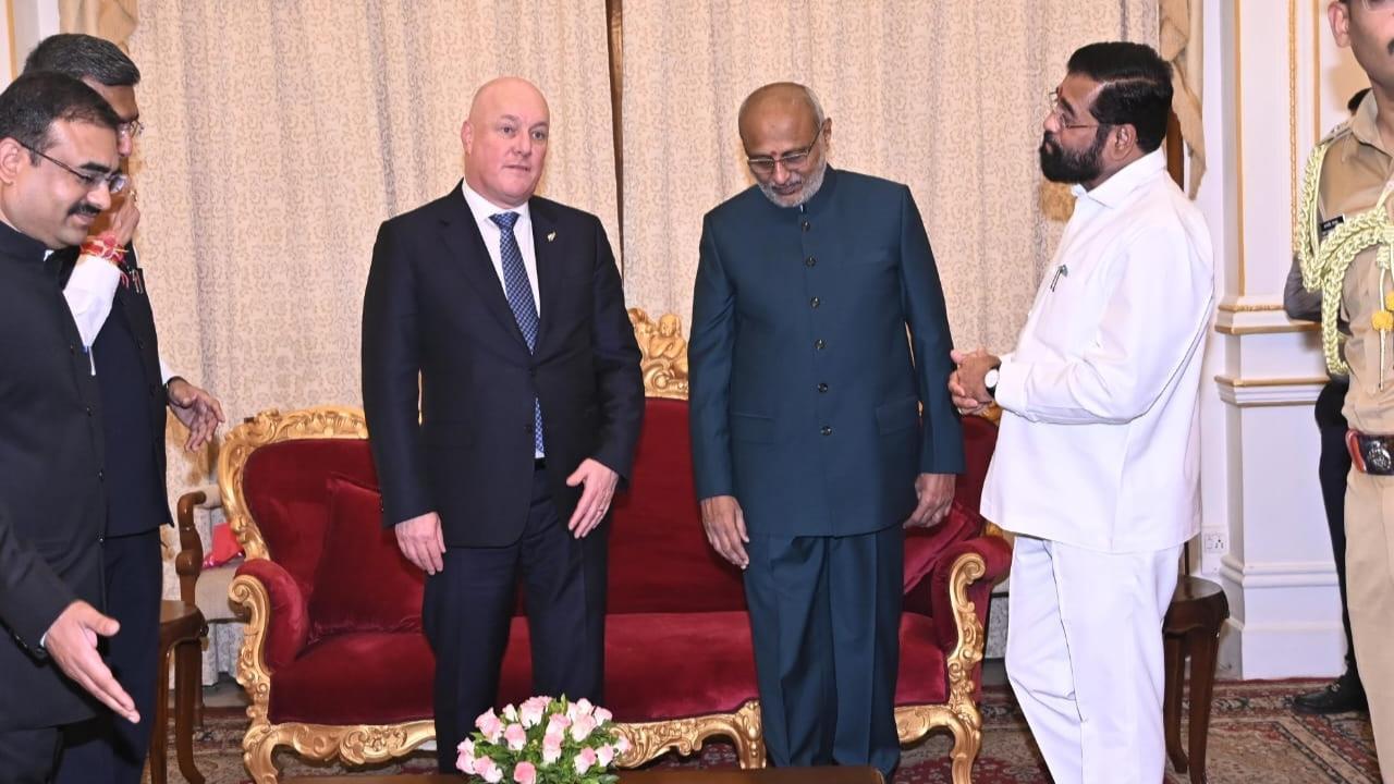 New Zealand PM Luxon meets Shinde, discus Mumbai’s development