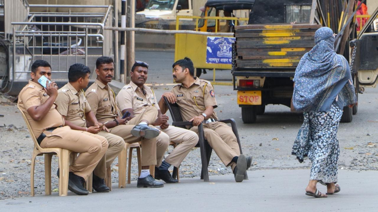 In Photos: Three days after violence, curfew lifted, relaxed in parts of Nagpur