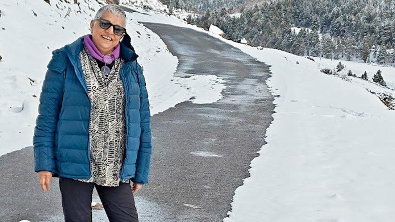Nandini Purandare at Sangla, Himachal Pradesh 