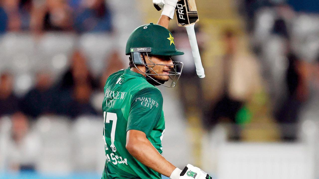 Nawaz smacks record-breaking maiden ton as Pak thrash NZ