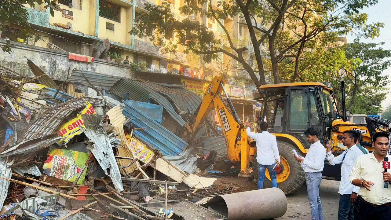Thane Municipal Corporation launches drive to raze illegal structures along bullet train route