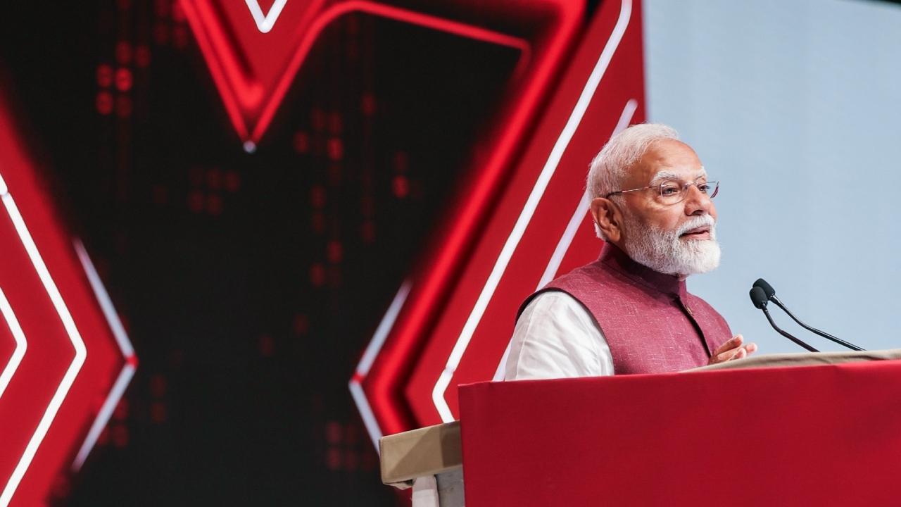 PM Modi said the country is manufacturing semiconductors and aircraft carriers and its superfoods like 'makhana' and millets, Ayush products and yoga are being embraced across the world