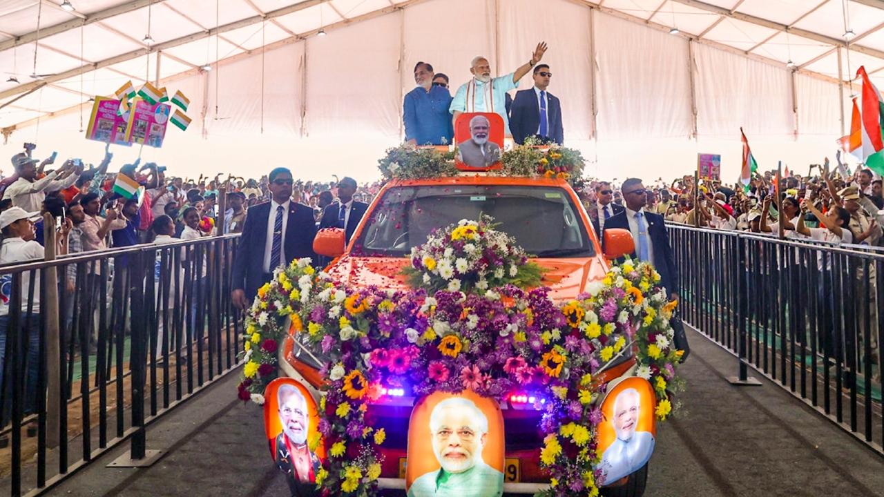 He addressed gatherings in Silvassa, the administrative headquarters of Dadra and Nagar Haveli district, and later at Surat